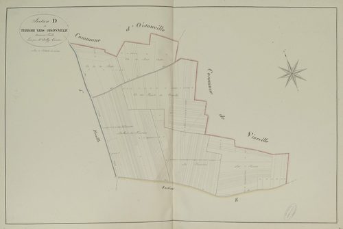 Section D, le Terroir vers Oisonville, feuille 2.