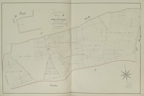 Section B, Boulonville, feuille 3.