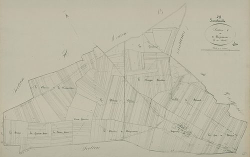 Section C, Baigneaux, en une feuille.