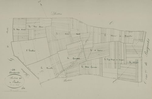 Section D, l'Hôtellier, en une feuille.