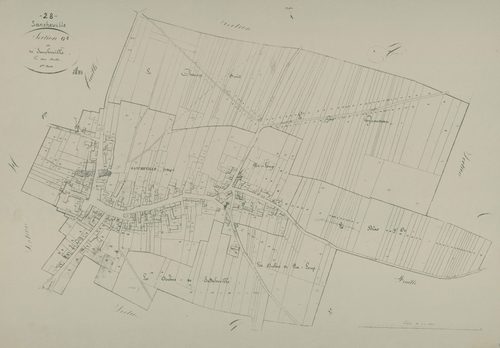 Section G, Sancheville, feuille 1.