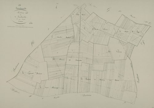 Section G, Sancheville, feuille 2.