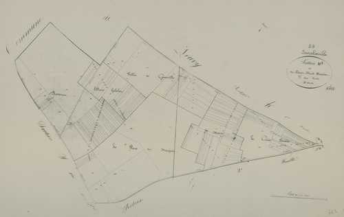 Section H, le Demi-Muid, Benoist, feuille 2.