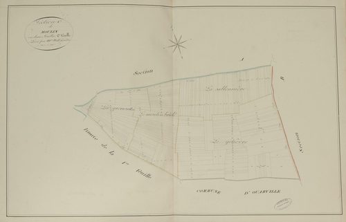 Section C, le Moulin, feuille 2.
