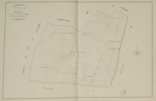 Sectin A, l'Eglise, feuille 2.