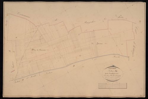 Section A, Santilly-le-Vieux, feuille 2.