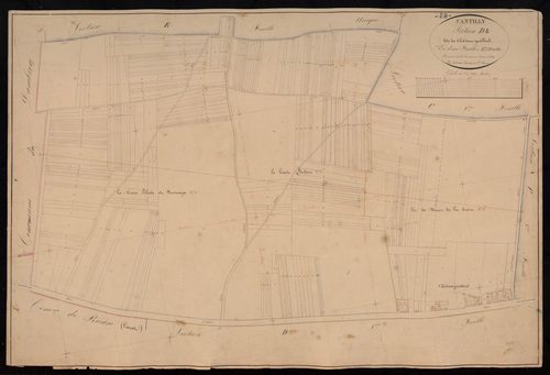Section D, Château-Gaillard, feuille 2.