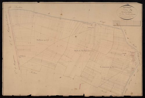 Section F, le Bas d'Eards, feuille 2.