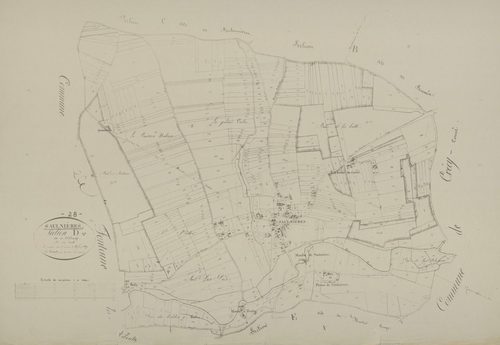Section D, le Village, en une feuille.