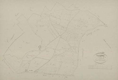 Section E, Moutoir Rouge, en une feuille.