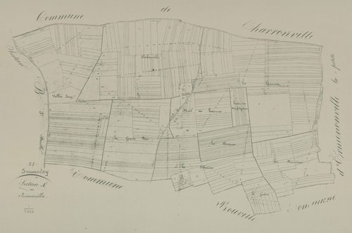 Section A, Ermenonville, en une feuille.