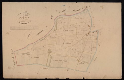 Section C, le Pommeray, en une feuille / Terminée par Monsieur Lamiray, Géomètre secondaire.