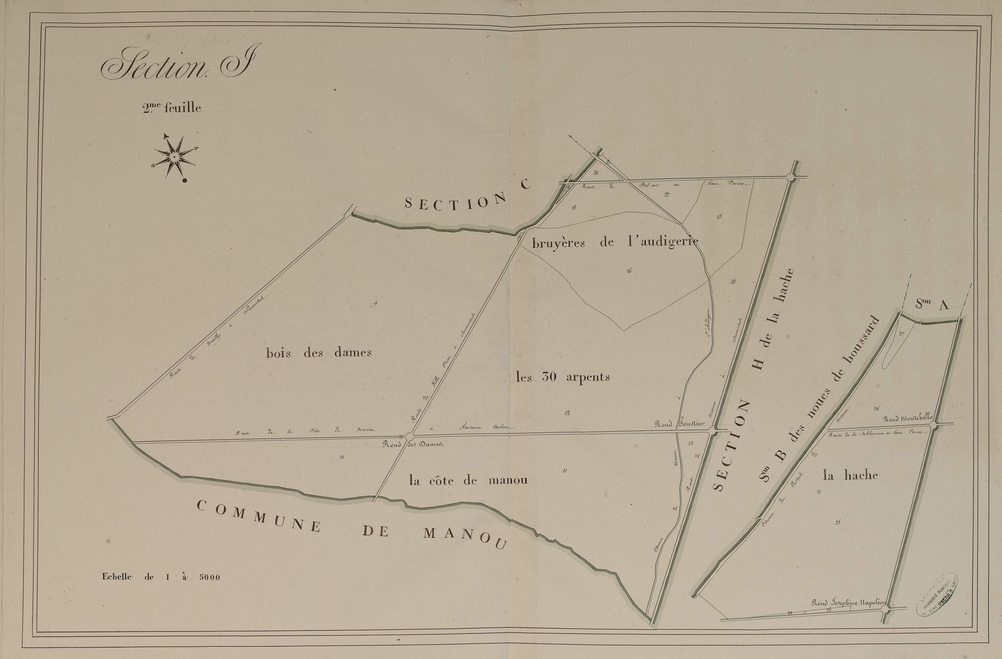 Section J, feuille 2.