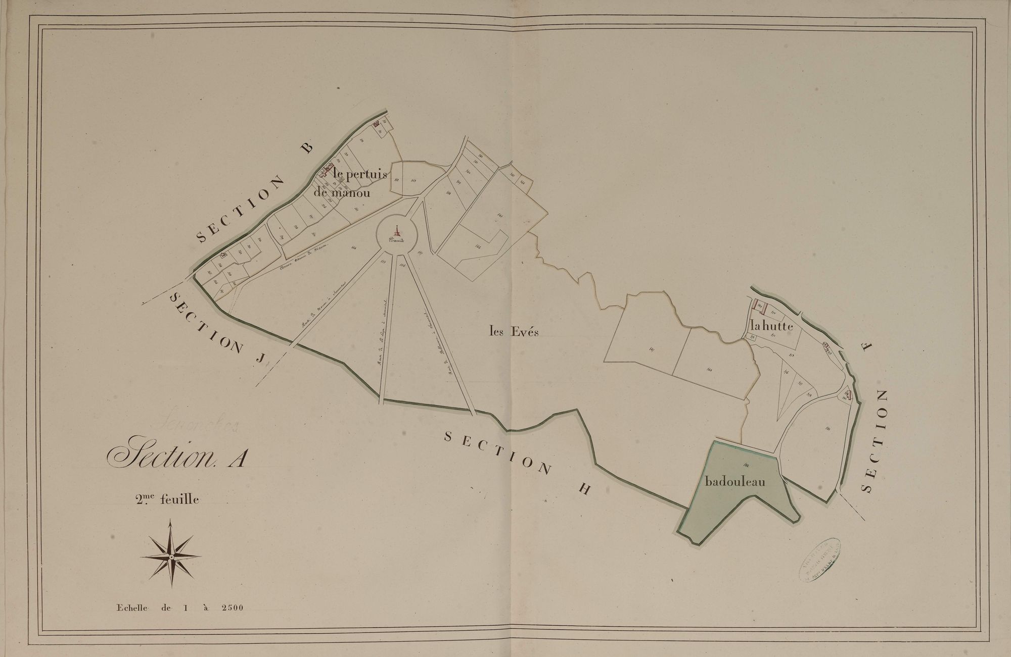 Section A, feuille 2.