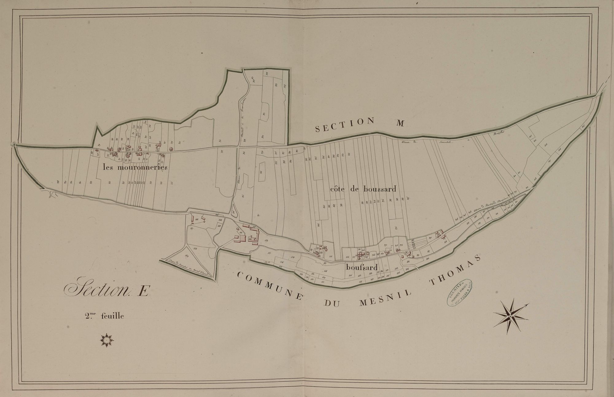 Section E, feuille 2.
