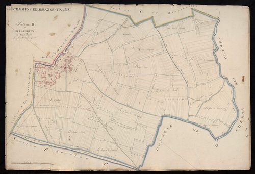Section D, Serazereux, en une feuille.