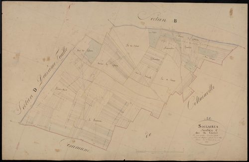 Section C, le Clocher, feuille 2.