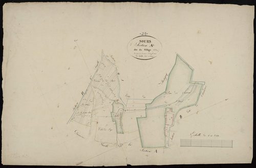 Section A, le Village, feuille 2.