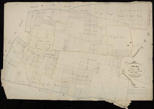 Section E, l'Everville, en une feuille.