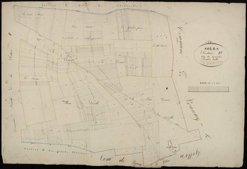 Section F, Lorville, feuille 1.