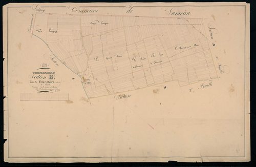 Section B, la Terre Noire, feuille 1.
