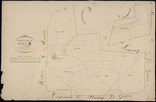 Section A, Rosay, feuille 3.