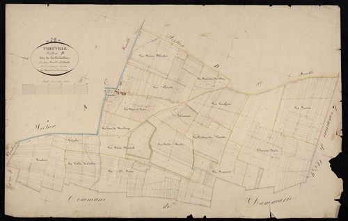 Section D, la Piebordière, feuille 2 / Terminée sur le terrain par Monsieur Masson, Géomètre secondaire.