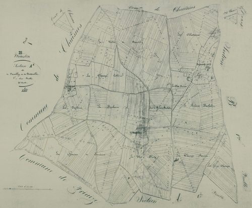 Section A, Faucilly et Fontenelle, feuille 2.