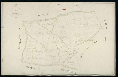 Section C, Guillandru, feuille 1.