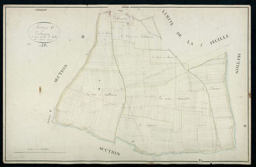 Section C, Guillandru, feuille 2.