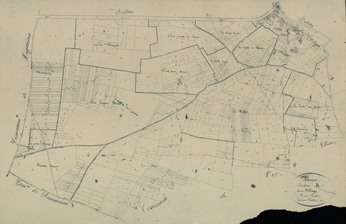 Section B, le Village, en une feuille.