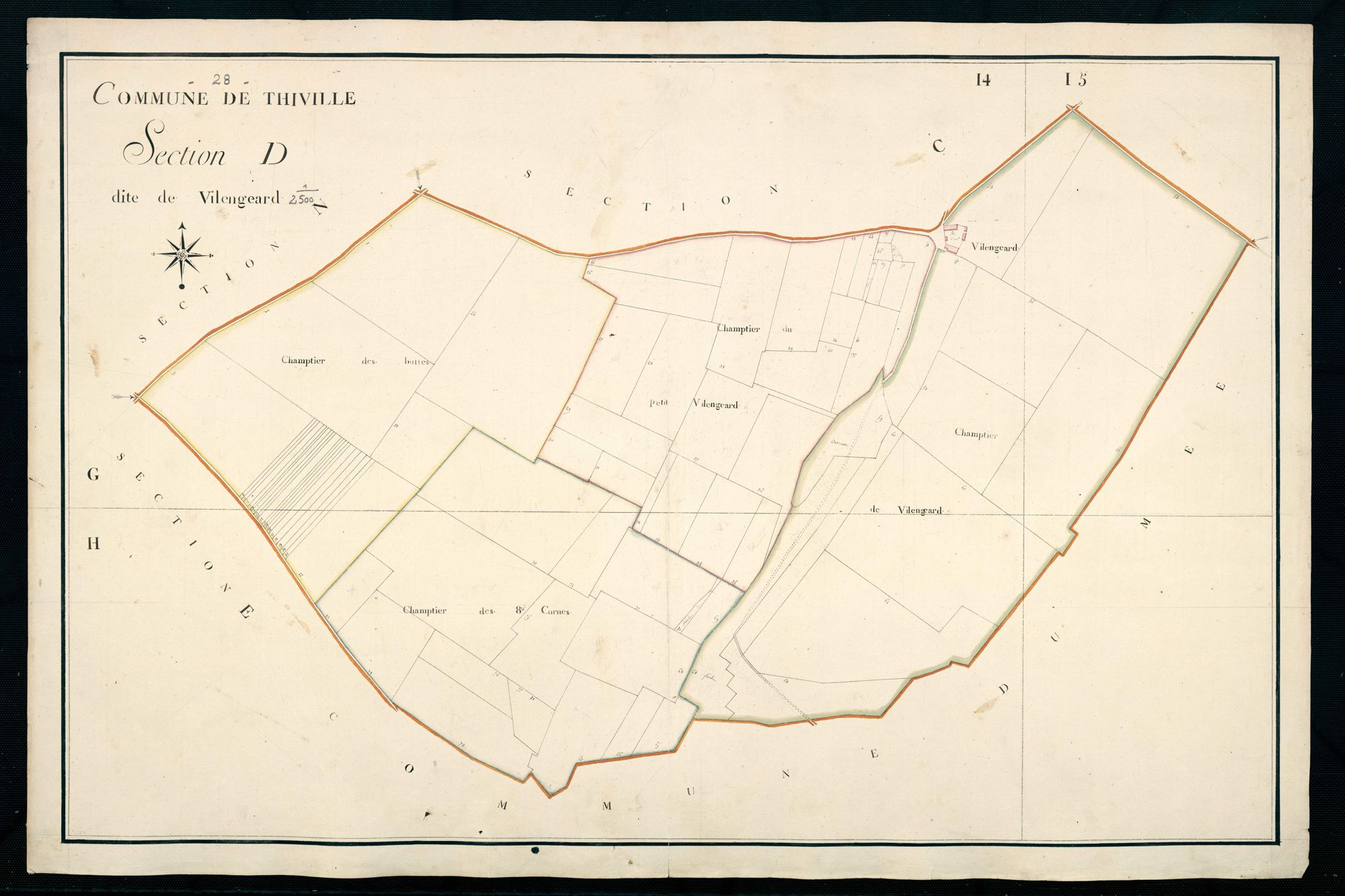 Section D, Vilengeard.