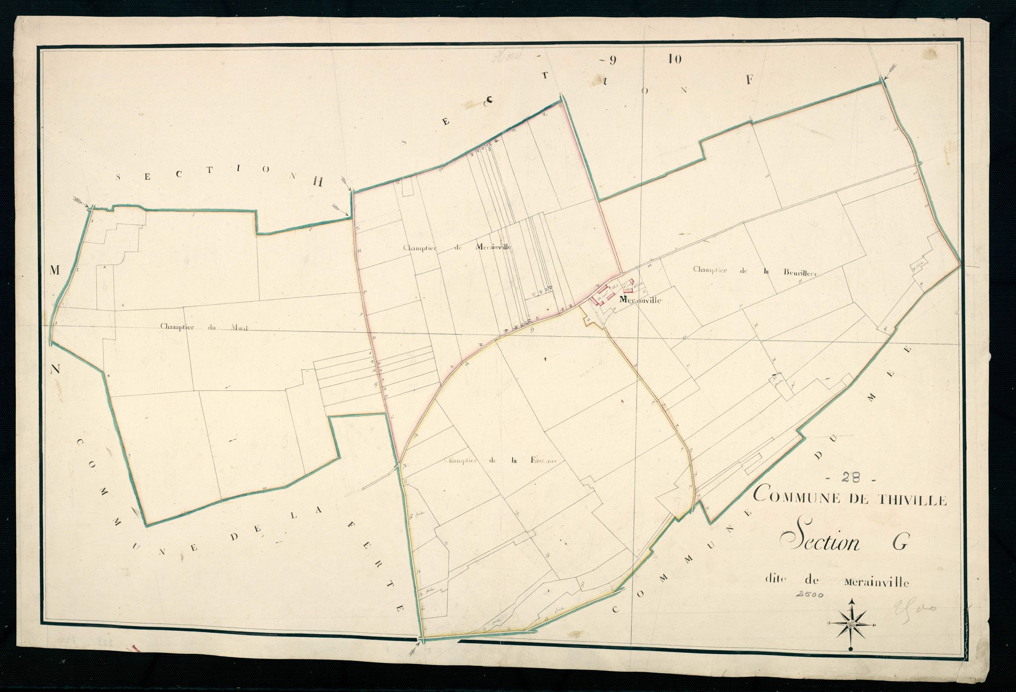 Section G, Merainville.