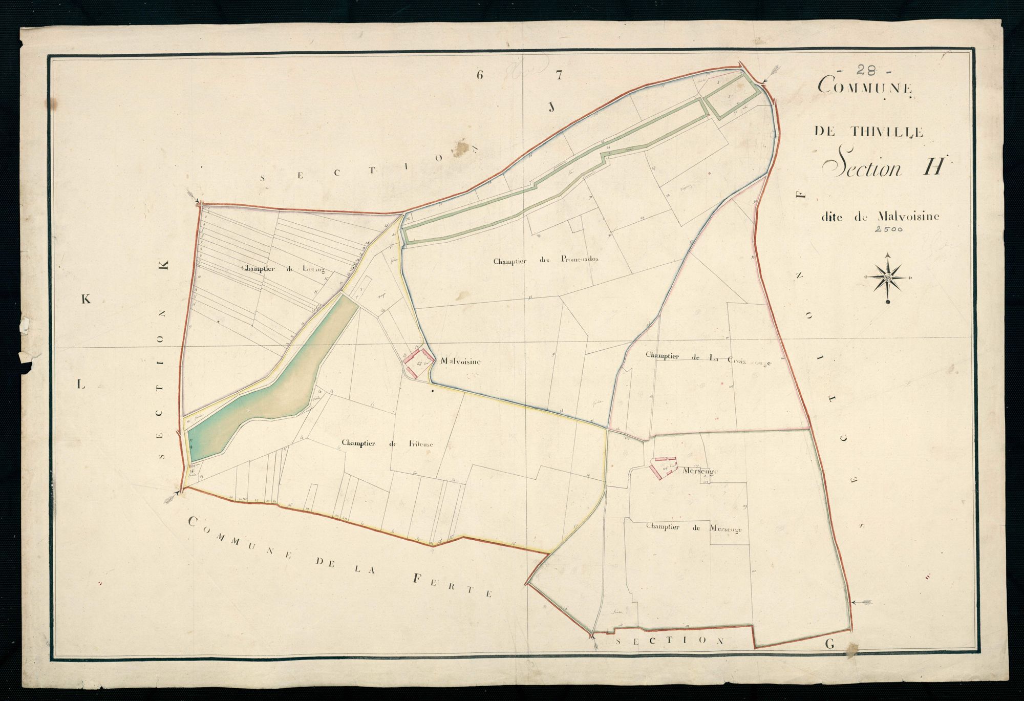 Section H, Malvoisine.