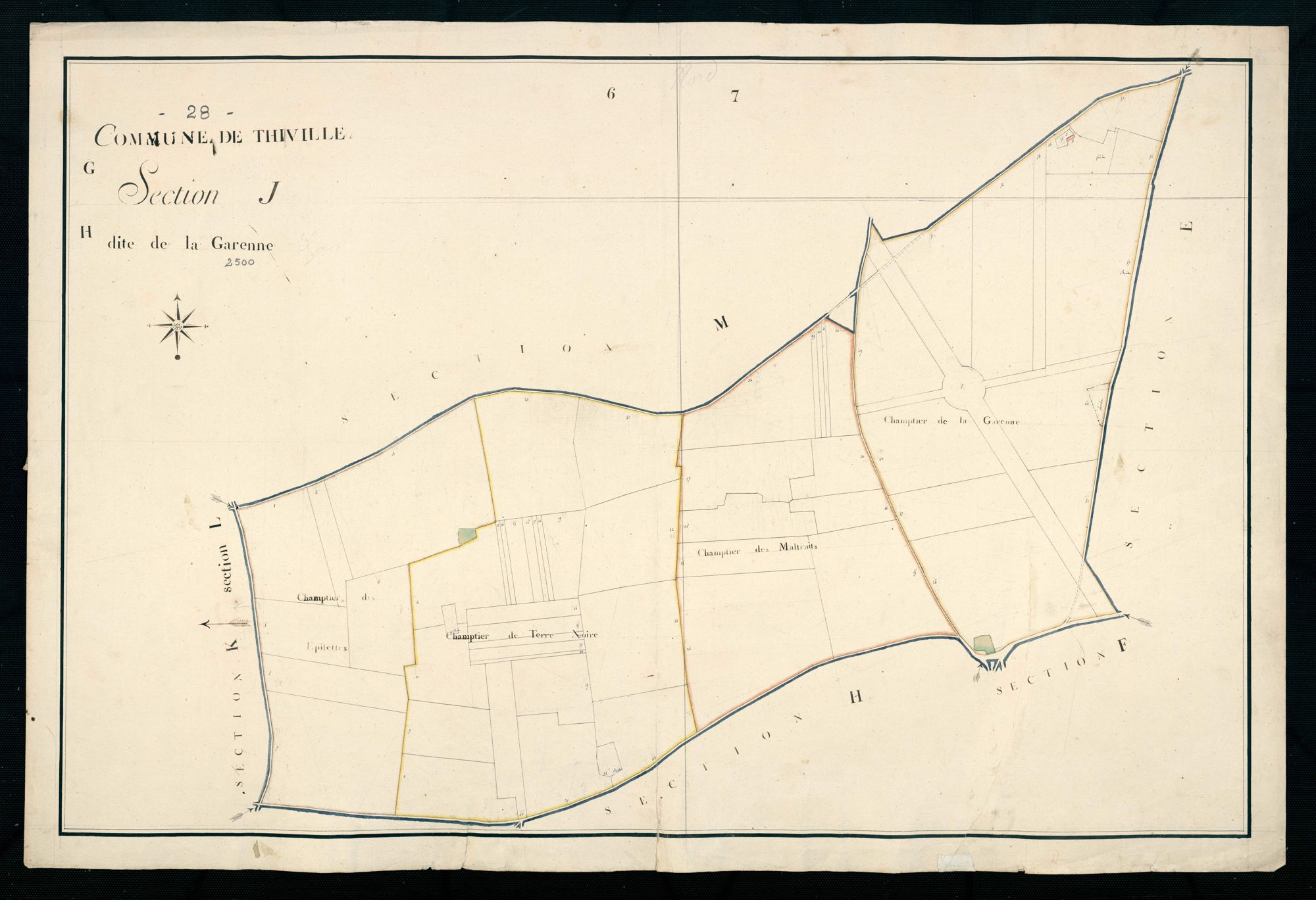 Section J, la Garenne.