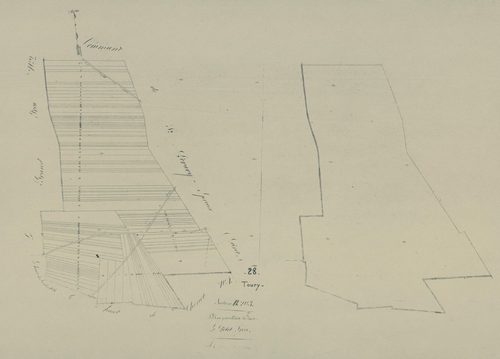Section B, le Petit Frou, feuille 3.