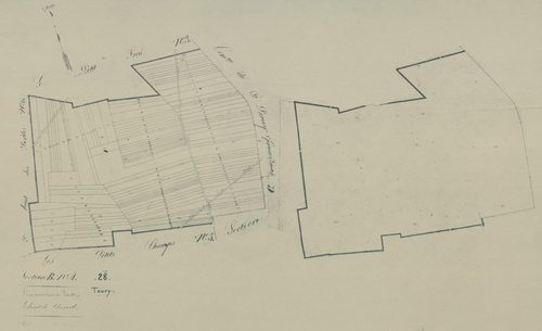 Section B, le Haut de Chenet, feuille 4.