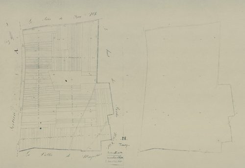 Section B, la Butte de l'Orme Celet, feuille 7.
