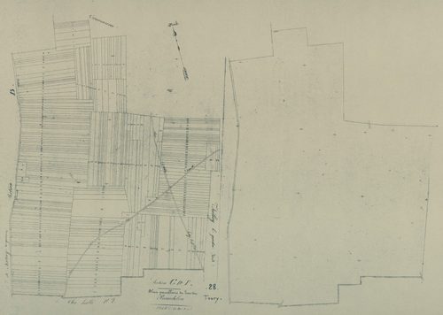 Section C, Brandelon, feuille 1.