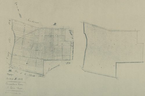 Section E, la Grosse Pierre, feuille 3.