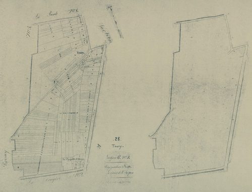 Section G, la Croix de Saint-Jacques, feuille 4.