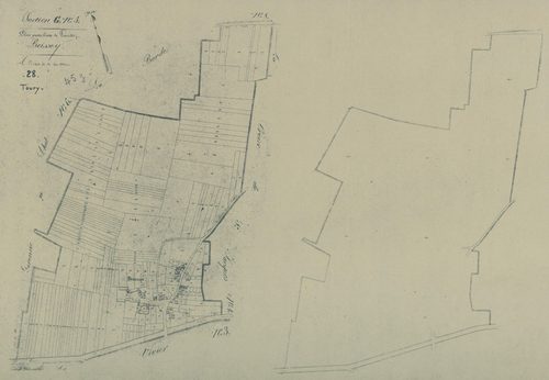 Section G, Boissey, feuille 5.