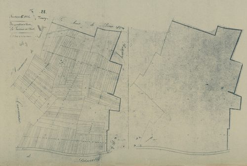 Section G, la Garenne au Chat, feuille 6.