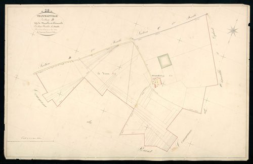 Section D, Marolles, et Hérouville, feuille 1.