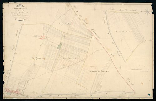 Section D, Marolles et Hérouville, feuille 2.