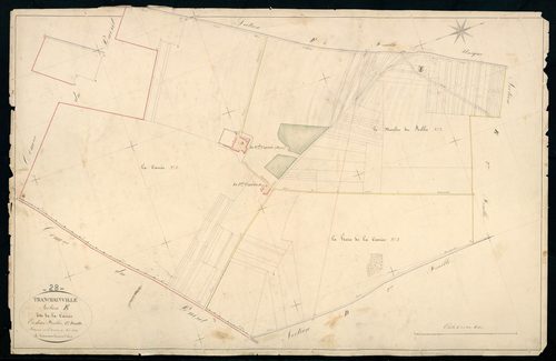 Section E, la Carrée, feuille 1.
