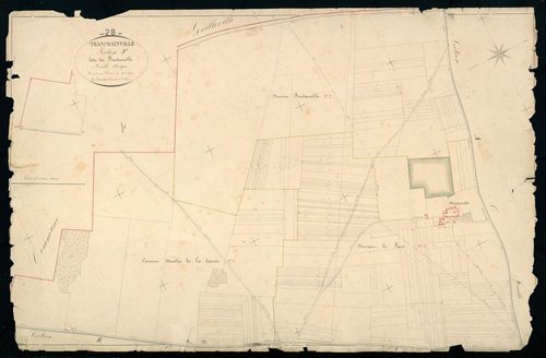Section F, Bontarville, en une feuille.