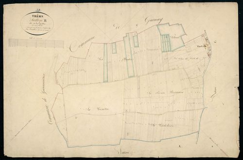 Section B, la Genêtre, en une feuille.