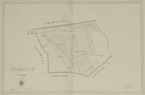 Section A, feuille 2.