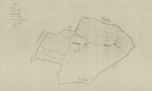 Section A, Mozanne, feuille 2.